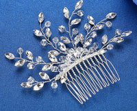 Crystal Bridal Wedding Hair Comb - Dainty